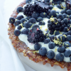 Superfoods Heilzame herfsttaart met seizoensfruit blauwe bessen