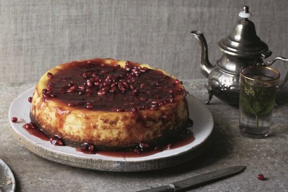 granaatappelcheesecake