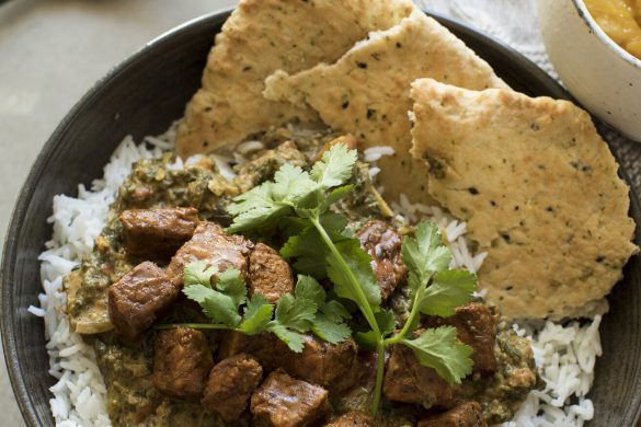 saag tempeh