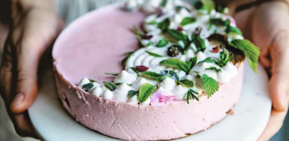 Lente recept: gezonde probiotische cheesecake met verse munt