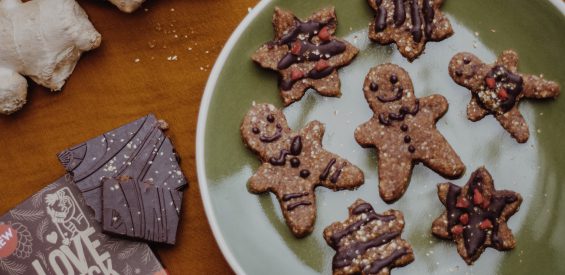 Vegan koekjes recept: verwarmende gingerbread man cookies