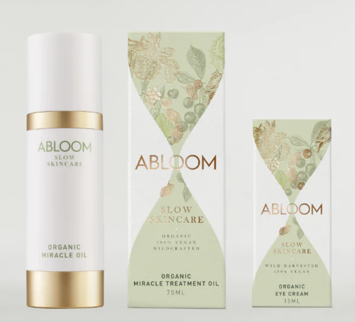 abloom, slow skincare, organic, huid, collageen