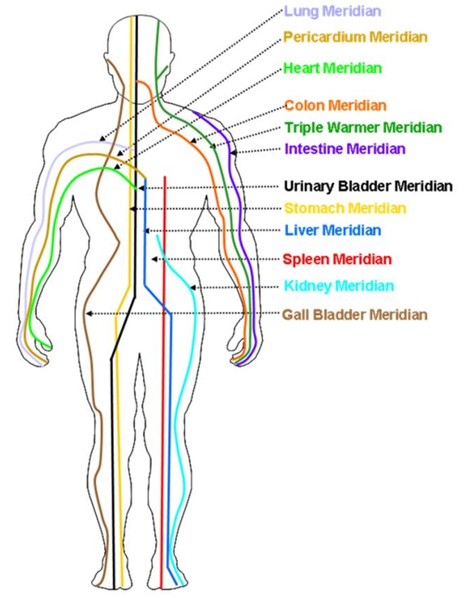 meridianen lichaam